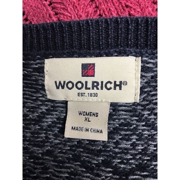 Woolrich Cotton Blend Sweater Women’s Size XL - Picture 6 of 8